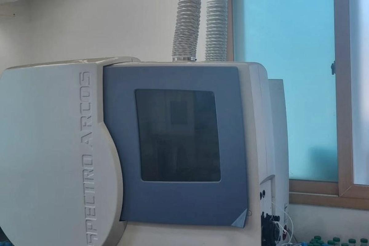 ICP spectrometer, partner assay laboratory, Ulsan, Korea